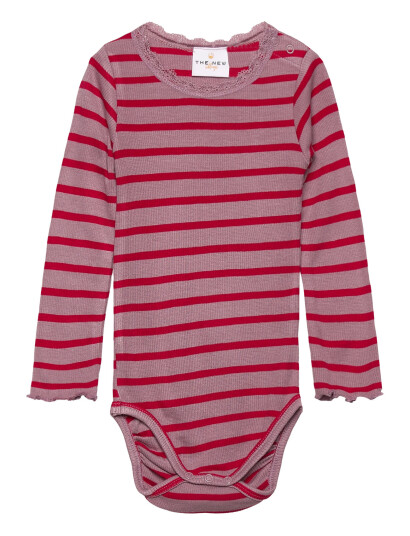 The New Tnsbrie L_S Rib Body - Pink - 86 The New Tnsbrie L_S Rib Body - Pink - 86