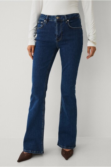 IVY Copenhagen   Jeans ivyCharlotte Wash Undone Mid Indigo   Blå