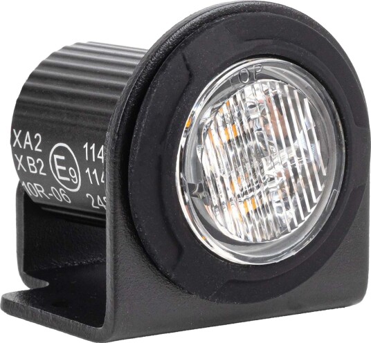 Rund Varselampe Oransje Led R65 12V/24V 12W (Amio-04864) Rund Varselampe Oransje Led R65 12V/24V 12W (Amio-04864)