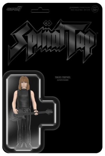 Spinal Tap Nigel Tufnel None More Black Reaction Figures Wave 2