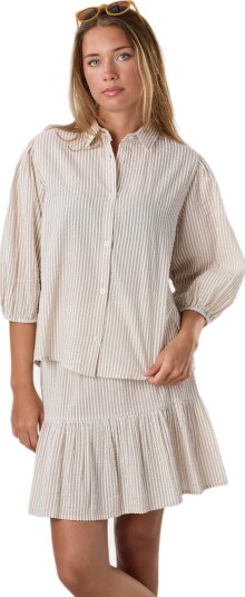 Seaside Marina Seersucker Blouse W