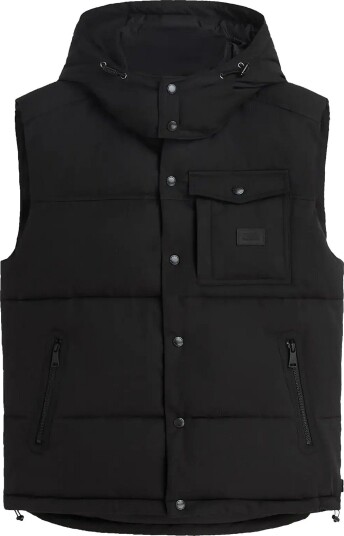 Scotch & Soda Hooded Puffer Vest METEORITE L