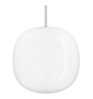 Piet Hein Superkube 200P Taklampe Opal med Hvit Ledning