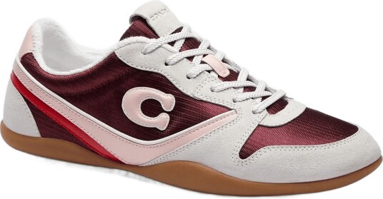 Coach Coach Track Sneaker Burgundy 36.5 Coach Coach Track Sneaker Burgundy 36.5
