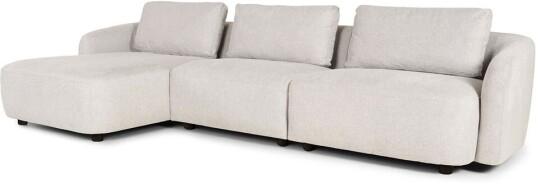 Bergen 2 personers sofa venstrevendt beige.
