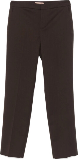 Twinset Dame Bukser Brun S,