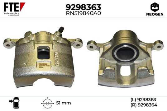 FTE 9298363 Bremsecaliper