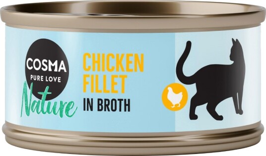 Cosma Våtfôr Nature Kyllingfilet 24 X 70 G