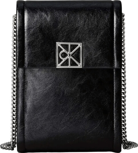 Calvin Klein Emblem Phone Crossbody Black ONE SIZE