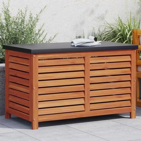 Putekasse 90x48x55 cm heltre akasie 367839