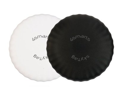 4Smarts Skytag Slim 2Pk Sporingsbrikke (Sort/Hvit)