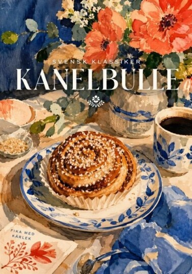 Plakat Svensk Kanelbolle Glede