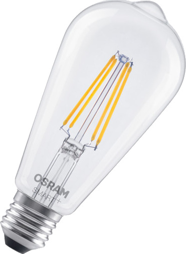 Osram Smart+ Wifi E27 mignonpære 2700K 6W white 143 x 64 mm Osram Smart+ Wifi E27 mignonpære 2700K 6W white 143 x 64 mm