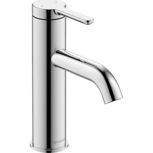 Duravit C.1 1-greps Servantbatteri M Uten bunnventil, Krom Duravit C.1 1-greps Servantbatteri M Uten bunnventil, Krom