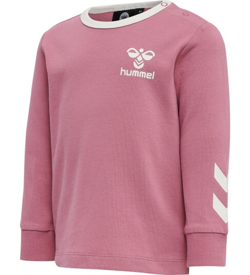 Hummel Genser hmlMaule Heather Rose m. Hvit 62 Genser Rosa