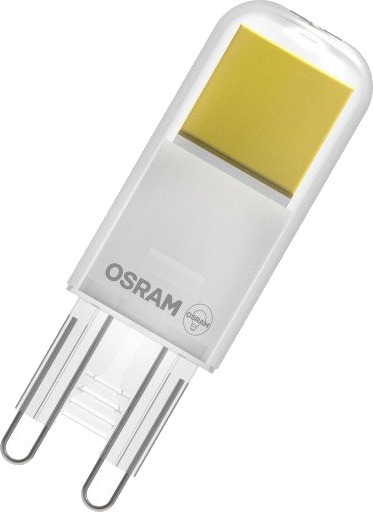 Osram   Led Lyspære   Form: Pin   Klar Finish   G9   2.6 W Ekvivalent 30 W   Klasse E   Varmt Hvitt Lys   2700 K
