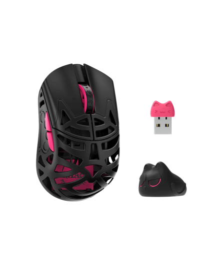 WLMouse Beast Miao Gamingmus Trådløs Omron Optisk 8K Svart