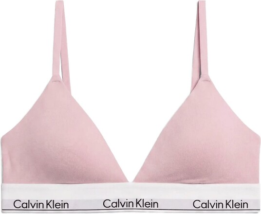 Calvin Klein Lightly Lined Triangle Pink S