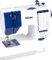 Tristar Symaskin Sm 6005 Antall Sting 38 Antall Knapphull 1 Hvit/Blå
