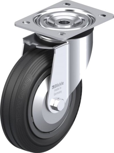 Blickle 35790 L-Vpp 180R-Fa Hjul, Hjuldiameter 180 Mm, Bæreevne (Maks.) 170 Kg, 1 Stk.