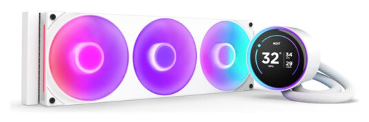 NZXT Kraken 360 Elite V2 RGB CPU vannkjøler hvit NZXT Kraken 360 Elite V2 RGB CPU vannkjøler hvit