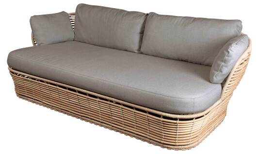 Cane line Basket dynsett Natural Til 2 seters sofa Natur Cane line Basket dynsett Natural Til 2 seters sofa Natur