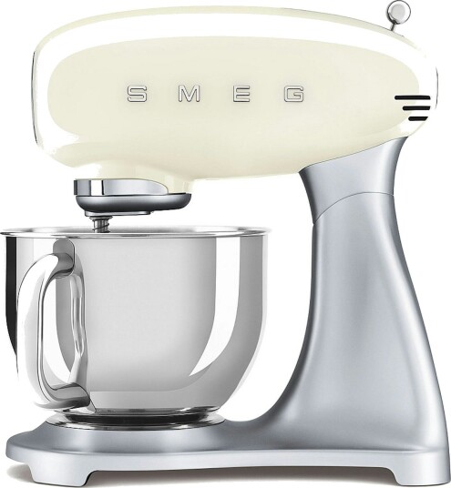 Smeg 50's Style Kjøkkenmaskin 4,8 L 800 W Creme sølv