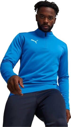 PUMA teamGOAL Half Zip Treningstrøye Blå 3XL