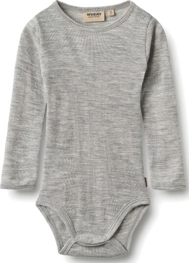 Wheat Wool Body L/S Lucca MELANGE GREY 62