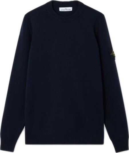 Stone Island Herre Strikkevarer Blå XL,