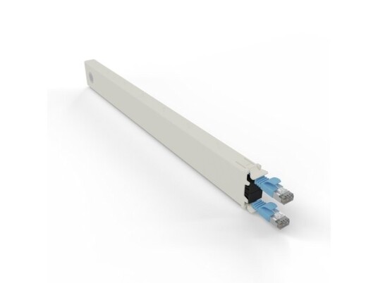 Patchbox Conex8stpbl 0,8 M Cat6a U/Ftp Stp Rj-45 Rj-45 Blå