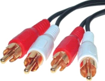 Shiverpeaks Bs40502 2 X Rca Hankjønn 2 X Rca Hankjønn 1,5 M Svart