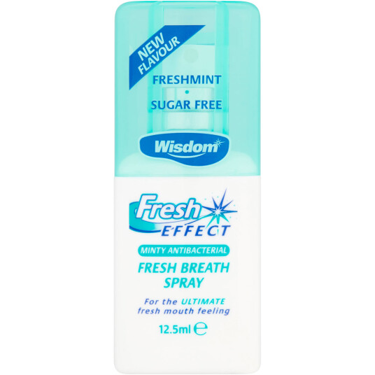 Munnspray Wisdom Fresh Effect Cetylpyridiniumchlorid