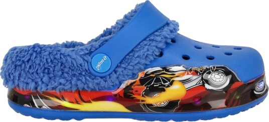 Zigzag Telar Closed Kids Sandal Warm w/Lights BLUE 27