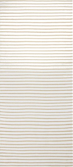 Plastmatter Kensington beige/hvit Størrelse: 70 x 100 cm