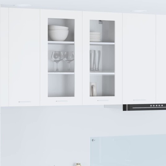 Hengende skap med dør Riga Hvit 80 x 31 x 80 cm Konstruert tre