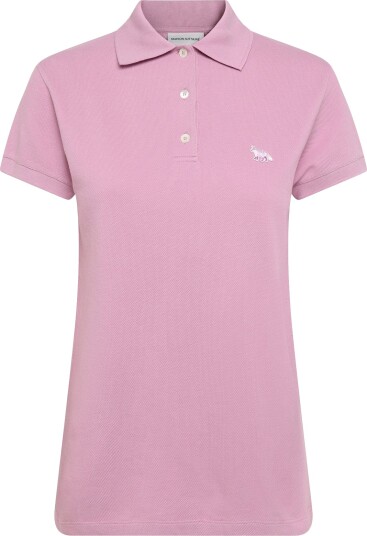 Maison Kitsune Baby Fox Patch Regular Polo Pink XS