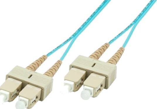 Microconnect   Nettverkskabel   Sc/Pc Multimodus Hann Til Sc/Pc Multimodus Hann   10 M   Fiberoptisk   50 / 125 Mikroner   Om3