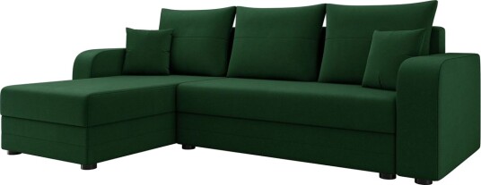 Hewlet Sofa med Divan 3 seter   Grønn