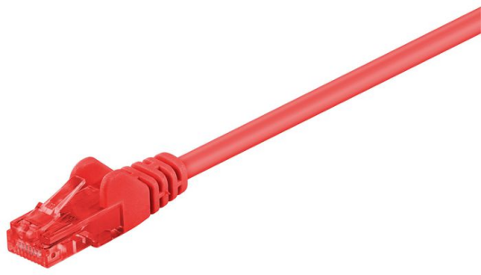 MicroConnect CAT6 U/UTP nettverkskabel 20m Rød 1 Stykk SEN B UTP620R rød