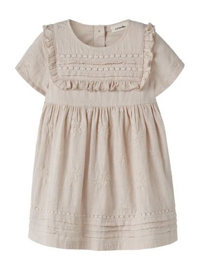 Lil"Atelier Nmfferonia Ss Loose Dress Lil Beige 116