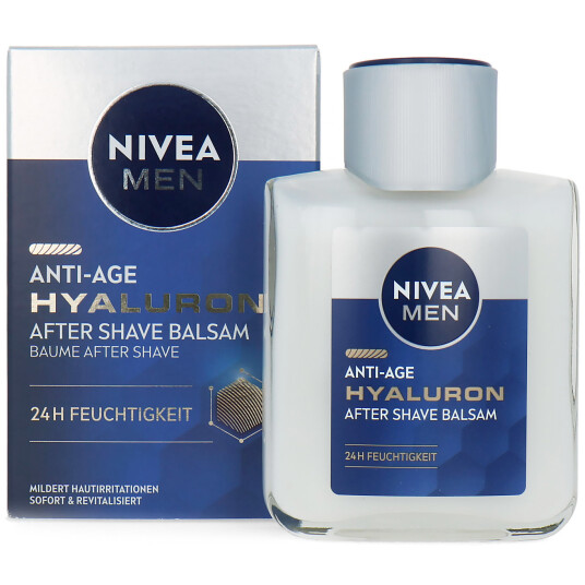 Nivea Aftershave Balsam Anti-Age Hyaluron 100 ml. Nivea Aftershave Balsam Anti-Age Hyaluron 100 ml.