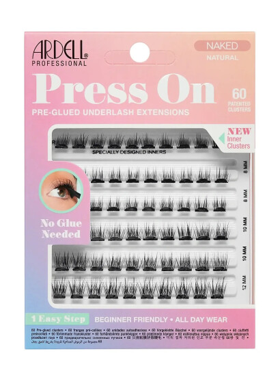 Ardell Press On Naked Natural Multipack - Black - ONE SIZE Ardell Press On Naked Natural Multipack - Black - ONE SIZE