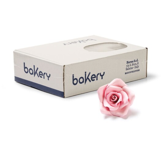 Decora Spiselig Kakepynt Medium Roser Rosa Pk/30 