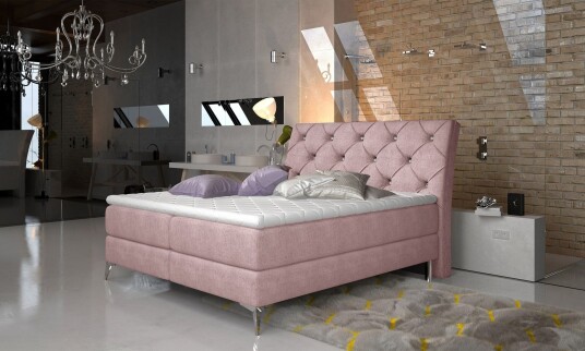 Comine Rammeseng 140x200 cm Rosa