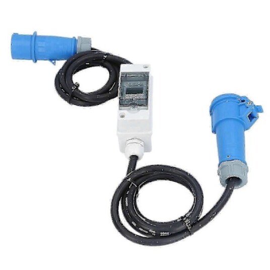 AC 220V 16A 3 pin CEE kontakt z cyfrowym licznikiem dla RV i EV