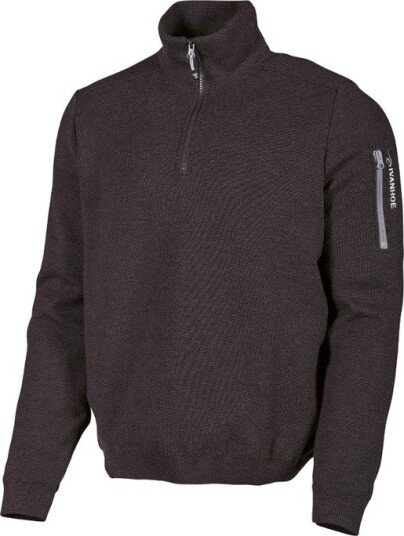 Ivanhoe Hadar Half Zip Windbreaker Svart Golfgenser herre Svart (015) Small