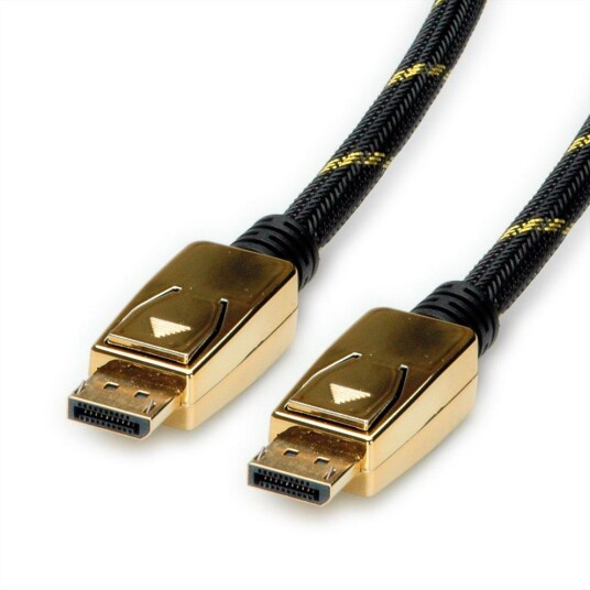 ROLINE GOLD DisplayPort Cbl. v1.4. DP-DP. M/M 2.0m Factory Sealed