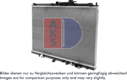AKS DASIS 101300N Radiator motorkjøling