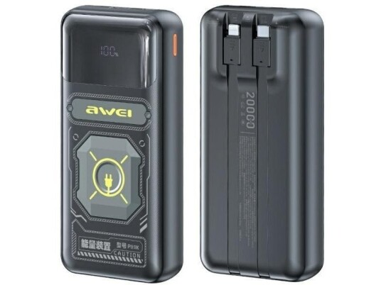 Awei Powerbank P99k 20000Mah 22,5W 100/120V